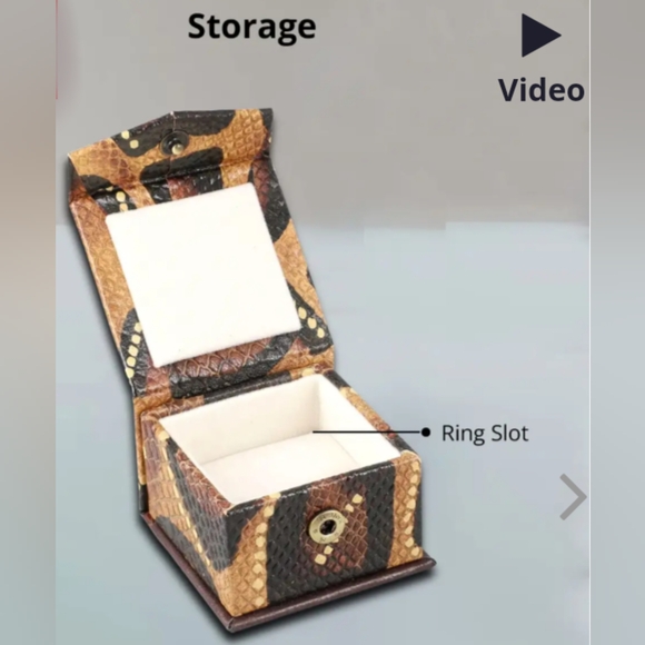 Three unique ring gift boxes, price each, NIB - Picture 3 of 10